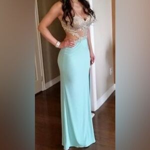 Blue Prom Dress